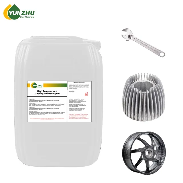 Mold release agent for aluminum casting applications and finished parts